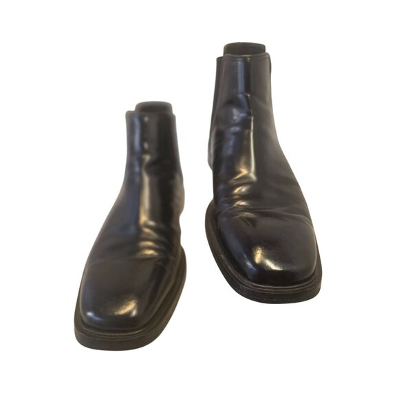 Cole Haan Mens Waterproof Chelsea Boots Shoe Sz 10.5M Black Leather Ankle Dress - Picture 11 of 14